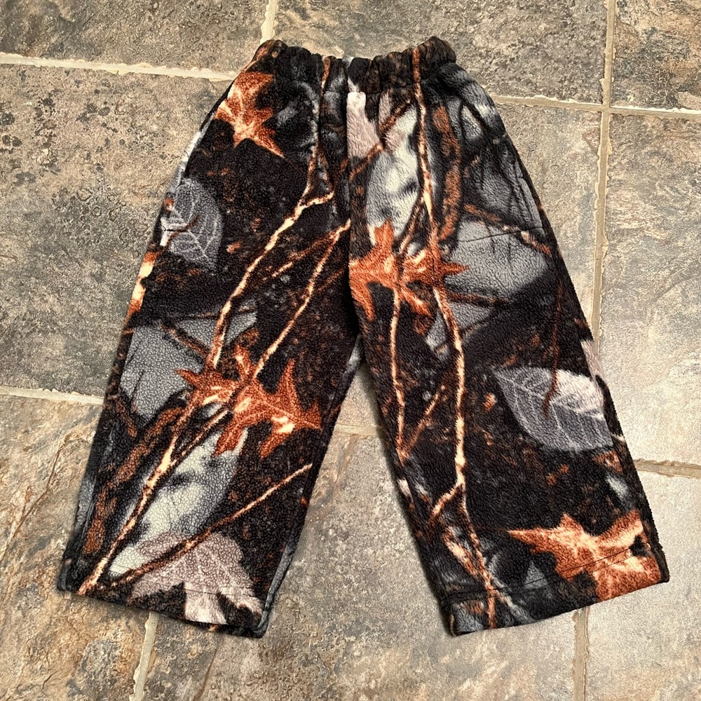 🍂EUC WFS Element Gear Camo Fleece Pants. Toddler 2T
